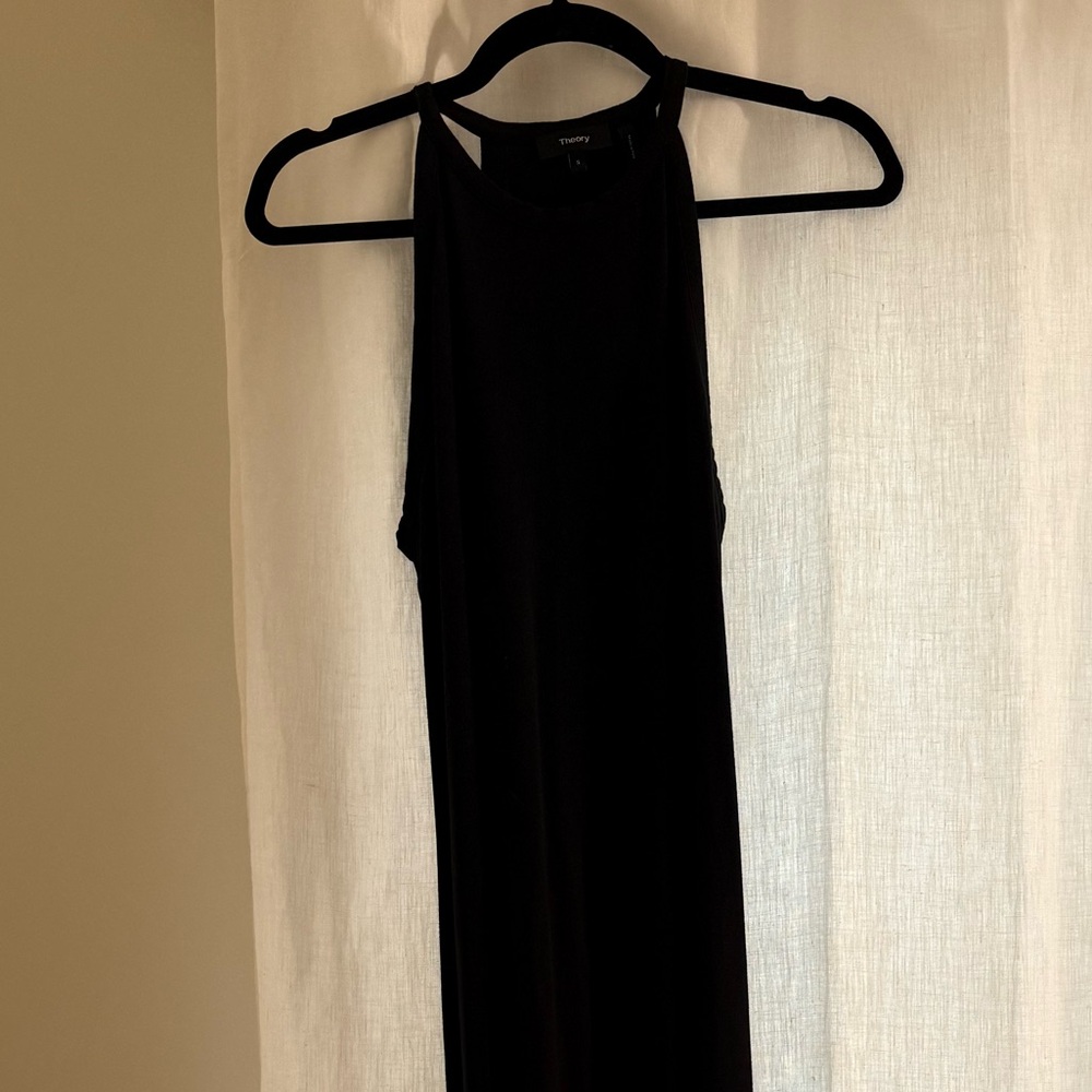 Theory Black Maxi Dress